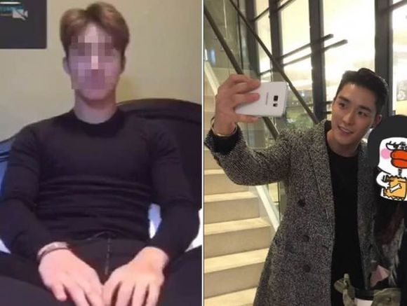 最近东北那个半岛南端可热闹了,先是他们的总统朴槿惠女士的肥皂剧,越演越烈,那边刚刚罢场,新的爆点又开始了,互联网上爆出一段男星飞机的视频,而观看过的网友通过身材和装饰比对,纷纷将目标指向了男星徐河俊。这新闻一爆出,可立马成为韩国网络热搜,热度一点也不低于朴槿惠下台。 流出的影片中,男子先是坐在床上,静静看着镜头,接着就开始脱掉上衣、长裤,直到全身赤裸,之后就开始打手枪,9分钟的自慰影片在网路上疯传。有网友指出,对照男子右手戴的手链以及项链,与27岁演员徐河俊非常相似,不过徐河俊的经纪公司还未出面说明,徐
