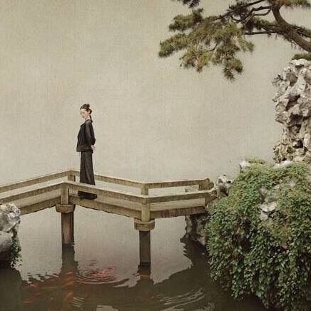 蓝衣凤履