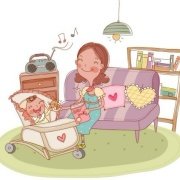 妈妈群婴会